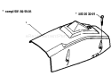 Page N Diagram and Parts List for 181 1984-02 Husqvarna Chainsaw
