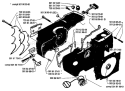 Page D Diagram and Parts List for 181 1984-02 Husqvarna Chainsaw