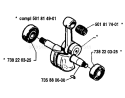 Page E Diagram and Parts List for 181 1984-02 Husqvarna Chainsaw
