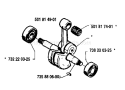 Part Location Diagram of 503256101 Husqvarna Needle Bearing