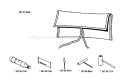 Page K Diagram and Parts List for 181 1985-06 Husqvarna Chainsaw