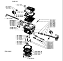 Page B Diagram and Parts List for 181 1985-06 Husqvarna Chainsaw