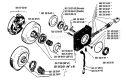 Page G Diagram and Parts List for 181 1985-06 Husqvarna Chainsaw