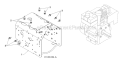 Chassis, Engine And Pulleys Diagram and Parts List for 1827EXLT 96193007700 -2011-08 Husqvarna Snow Blower