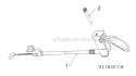 Page Q Diagram and Parts List for 1827EXLT 96193007700 -2011-08 Husqvarna Snow Blower