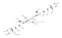 Decals Diagram and Parts List for 1827EXLT 96193007700 -2011-08 Husqvarna Snow Blower