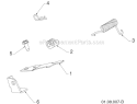 Page AC Diagram and Parts List for 1827EXLT 96193007700 -2011-08 Husqvarna Snow Blower
