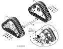 Page AD Diagram and Parts List for 1827EXLT 96193007700 -2011-08 Husqvarna Snow Blower