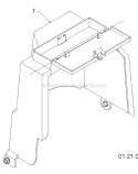 Page D Diagram and Parts List for 1827EXLT 96193007700 -2011-08 Husqvarna Snow Blower