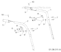 Page Z Diagram and Parts List for 1830EXLT 96193007800 -2011-07 Husqvarna Snow Blower