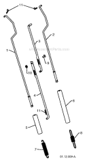 Page AA Diagram and Parts List for 1830EXLT 96193007800 -2011-07 Husqvarna Snow Blower