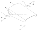 Control Panel Discharge Chute Diagram and Parts List for 1830EXLT 96193007801 - 2012-07 Husqvarna Snow Blower