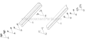 Auger Housing Impeller Diagram and Parts List for 1830EXLT 96193007802 - 2012-06 Husqvarna Snow Blower