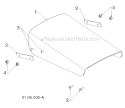 Page T Diagram and Parts List for 1830EXL 96193007600 -2011-06 Husqvarna Snow Blower