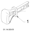 Page G Diagram and Parts List for 1830EXL 96193007600 -2011-06 Husqvarna Snow Blower