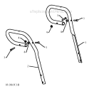 Page X Diagram and Parts List for 1830HV 96193005400 -2010-05 Husqvarna Snow Blower
