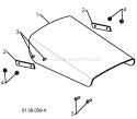 Page L Diagram and Parts List for 1830HV 96193005401 -2010-08 Husqvarna Snow Blower