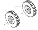Page AB Diagram and Parts List for 1830HV 96193005401 -2010-08 Husqvarna Snow Blower