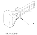 Page G Diagram and Parts List for 1830HV 96193007300 -2011-06 Husqvarna Snow Blower
