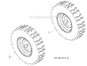 Page Z Diagram and Parts List for 1830HV 96193007301 -2011-07 Husqvarna Snow Blower
