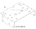 Page C Diagram and Parts List for 1830HV 96193007301 -2011-07 Husqvarna Snow Blower