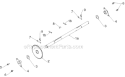Drive Diagram and Parts List for 1830HV 96193007303 - 2012-06 Husqvarna Snow Blower