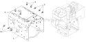 Chassis Engine Pulleys Diagram and Parts List for 1830HV 96193007303 - 2012-06 Husqvarna Snow Blower
