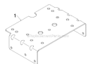 Chassis Engine Pulleys Diagram and Parts List for 1830HV 96193007305 - 2012-08 Husqvarna Snow Blower