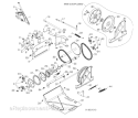 Drive Diagram and Parts List for 1830HV 96193008100 -2011-07 Husqvarna Snow Blower
