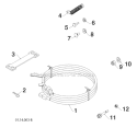 Accessories Diagram and Parts List for 1830HV 96193008100 -2011-07 Husqvarna Snow Blower