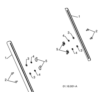 Auger Housing / Impeller Assembly 6 Diagram and Parts List for 14527SBLS (961930049)(2009-07) Husqvarna Snow Blower