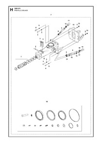 Part Location Diagram of 5052684-01 Husqvarna Adapter