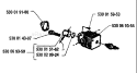 Page I Diagram and Parts List for 18H 18 H 1992-03 Husqvarna Hedge Trimmer