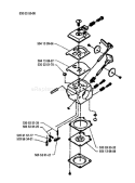 Page B Diagram and Parts List for 18H 18 H 1994-04 Husqvarna Hedge Trimmer