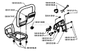 Part Location Diagram of 530071655 Husqvarna Assy-Rear Handle & Tank