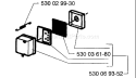 Part Location Diagram of 530069659 Husqvarna Chain Brake Ass'Y