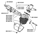 Part Location Diagram of 502160301 Husqvarna Retaining Ring