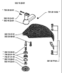 Page I Diagram and Parts List for 18RL 18 RL 1988-05 Husqvarna Trimmer