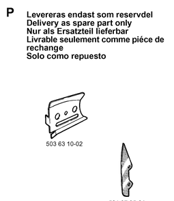 Accessories Diagram and Parts List for 257 19980900001-19992300000 Husqvarna Chainsaw