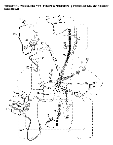 Electrical Diagram and Parts List for YTH1848XPT (96043000701)(2006-03) Husqvarna Lawn Tractor