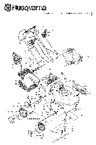 Part Location Diagram of 544459201 Husqvarna Front Axle
