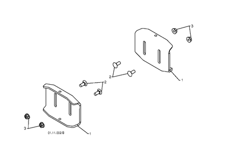 Auger Housing Impeller 4 Diagram and Parts List for 5524ST (96191001612)(2012-08) Husqvarna Snow Blower