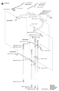 Part Location Diagram of 506982302 Husqvarna Parallel Rod
