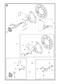 Ignition System Diagram and Parts List for 356BF (X-SERIES)(20144900001-Current) Husqvarna Leaf Blower / Vacuum
