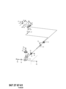 Part Location Diagram of 531005259 Husqvarna Bearing