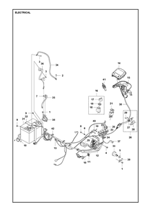 Part Location Diagram of 590732101 Husqvarna Toggle Switch