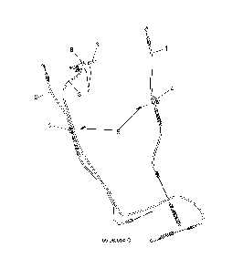 Drive & auger control cables Diagram and Parts List for 96193009605  Husqvarna Snow Blower