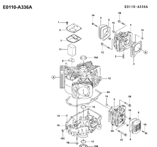 Part Location Diagram of 535414287 Husqvarna Plate