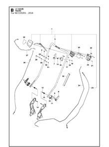 Part Location Diagram of 584824901 Husqvarna Label