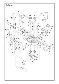 Part Location Diagram of 531148112 Husqvarna Bushing